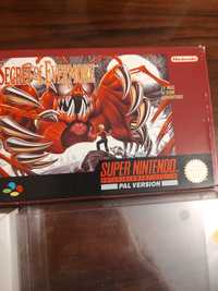 Vând caseta super Nintendo snes originala Secret of evermore C.I.B