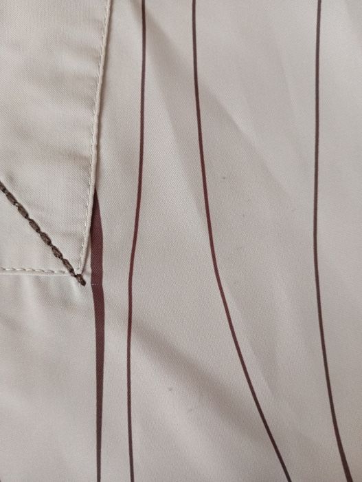 Блузка в бежово и кафяво