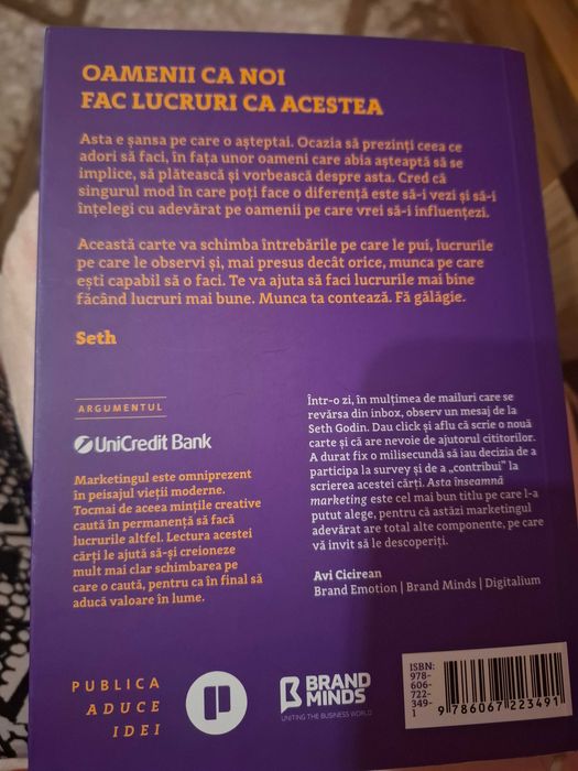 Carte Asta inseamna marketing - Seth Godin