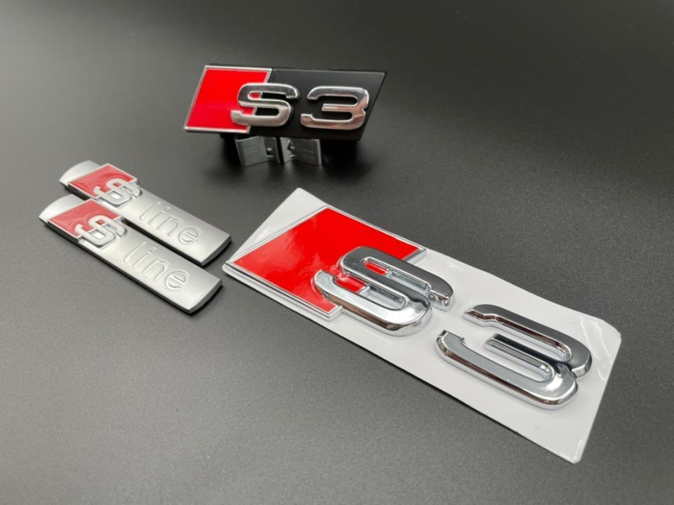 Set embleme Premium Audi S3