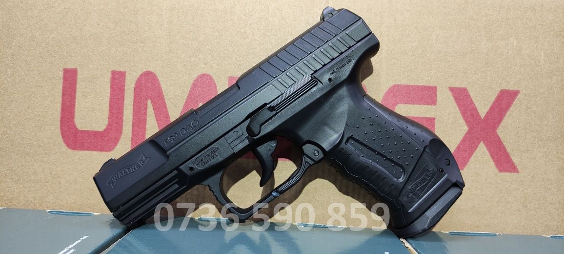 Cel mai puternic pistol airsoft cu recul Walther P99 DAO original CO2