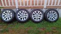 Vând jante 16" BMW Style 156 + anvelope iarna HANKOOK