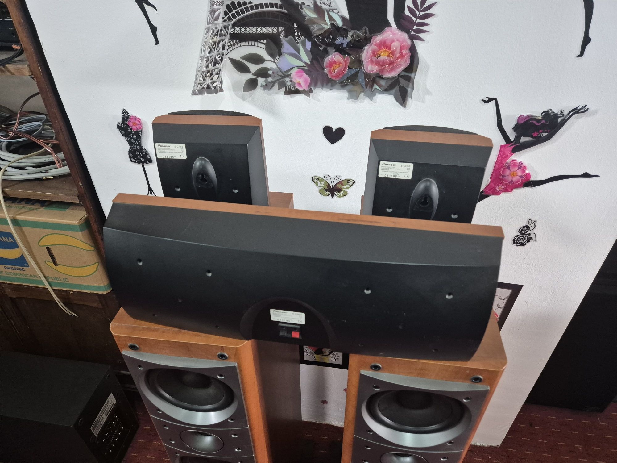 Pioneer S H510V boxe turn surround & center