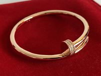 Brățară Cartier Juste un Clou 17 Rose Gold 750 Diamond