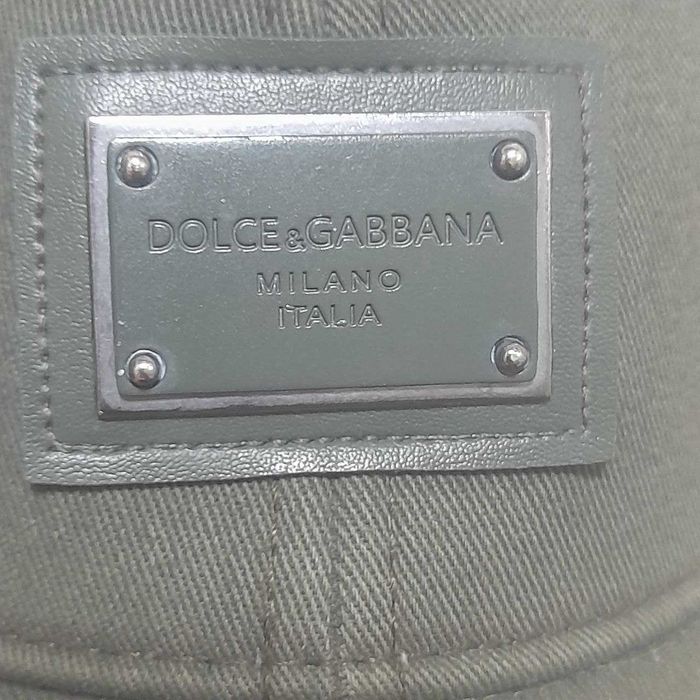 Dolce & Gabbana Logo Branded Plate Hat