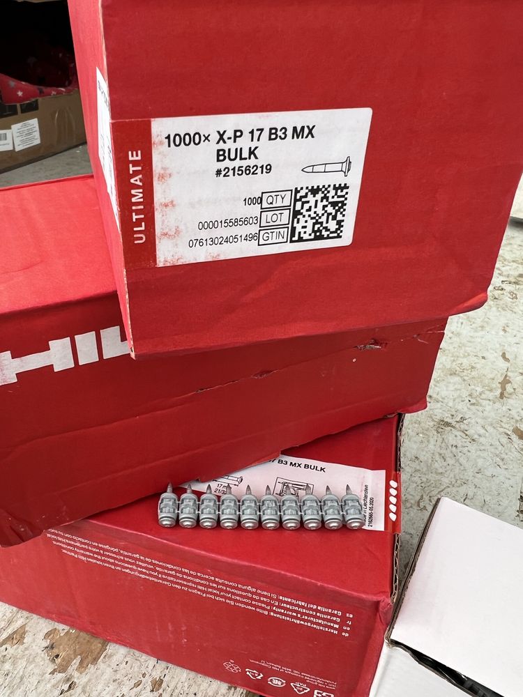 1000 Cuie pistol hilti bx3 cu factura !!!