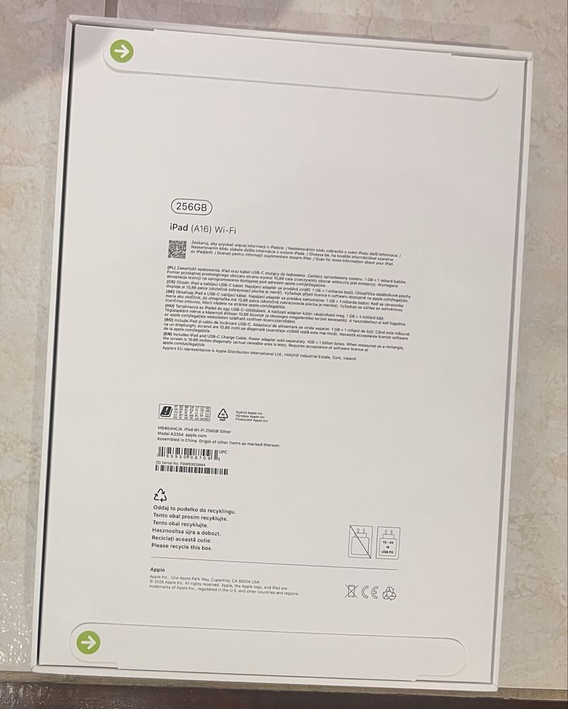 Ipad A16 nou 256gb