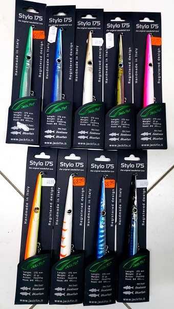 Воблер слайдер Jack Fin STYLO 150мм, 175мм, 210мм ,225мм,240мм