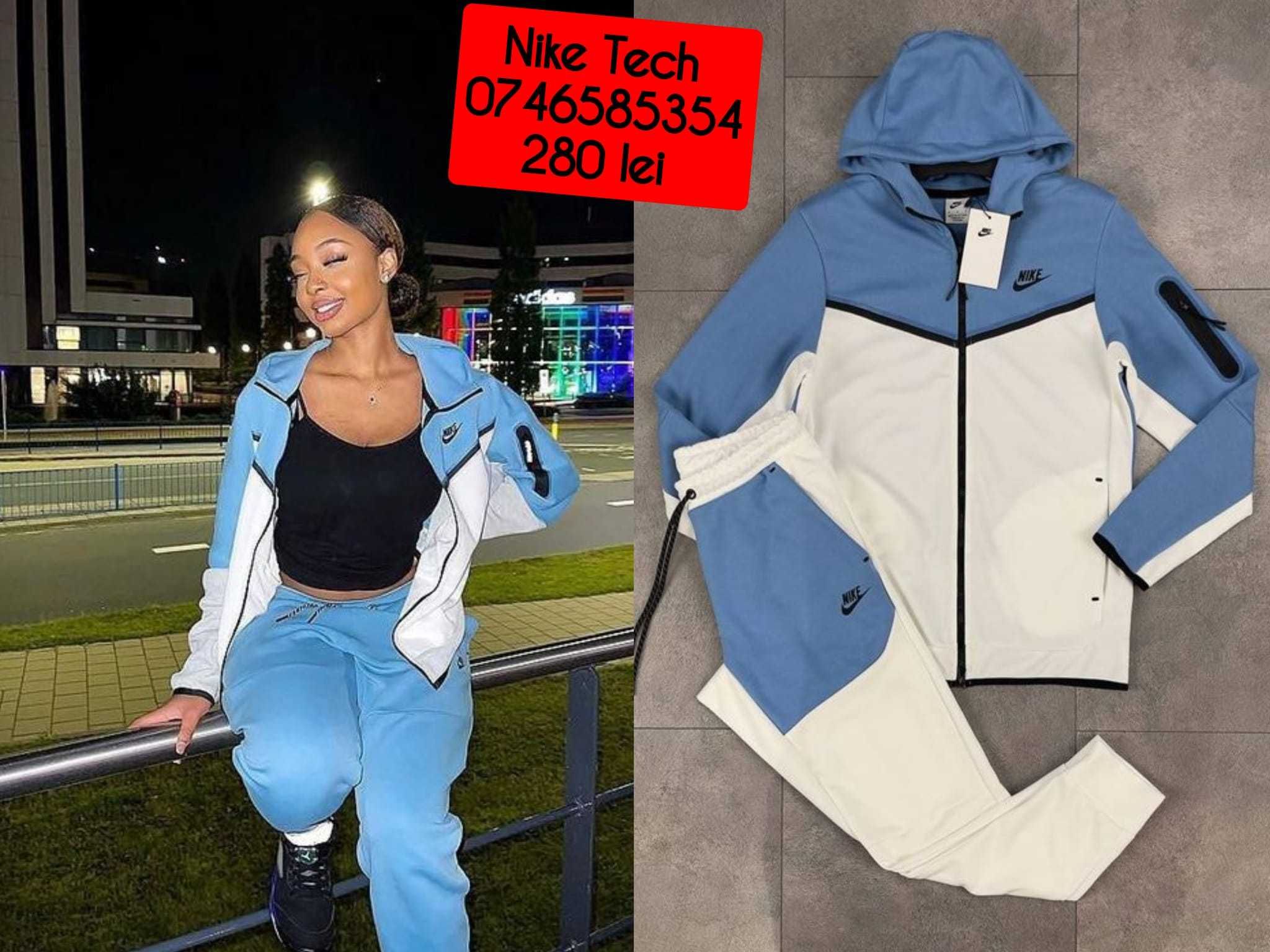 Trening Nike Tech Fleece unisex | Baby Blue