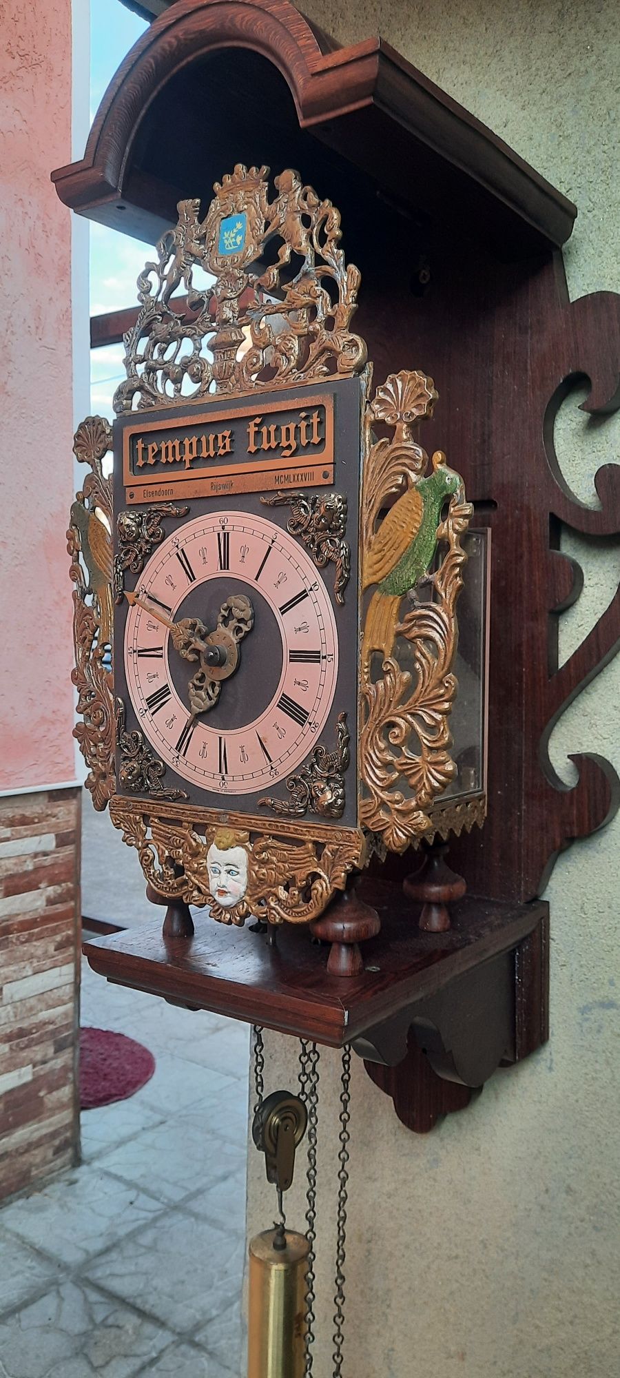 TEMPUS FUGIT  Голям Холандски Часовник