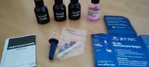 Vând kit de reîncărcare negru pentru imprimante