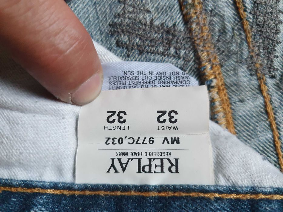 Blugi REPLAY barbati - Marime W32 L32 (Talie 87 cm)