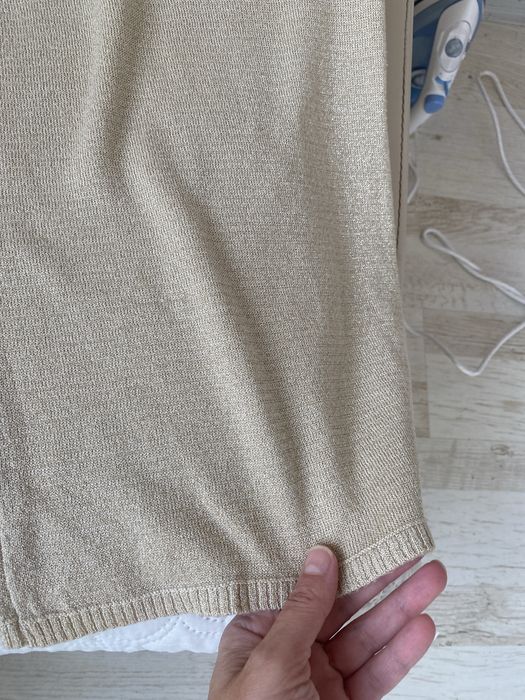 Панталон плетен златист