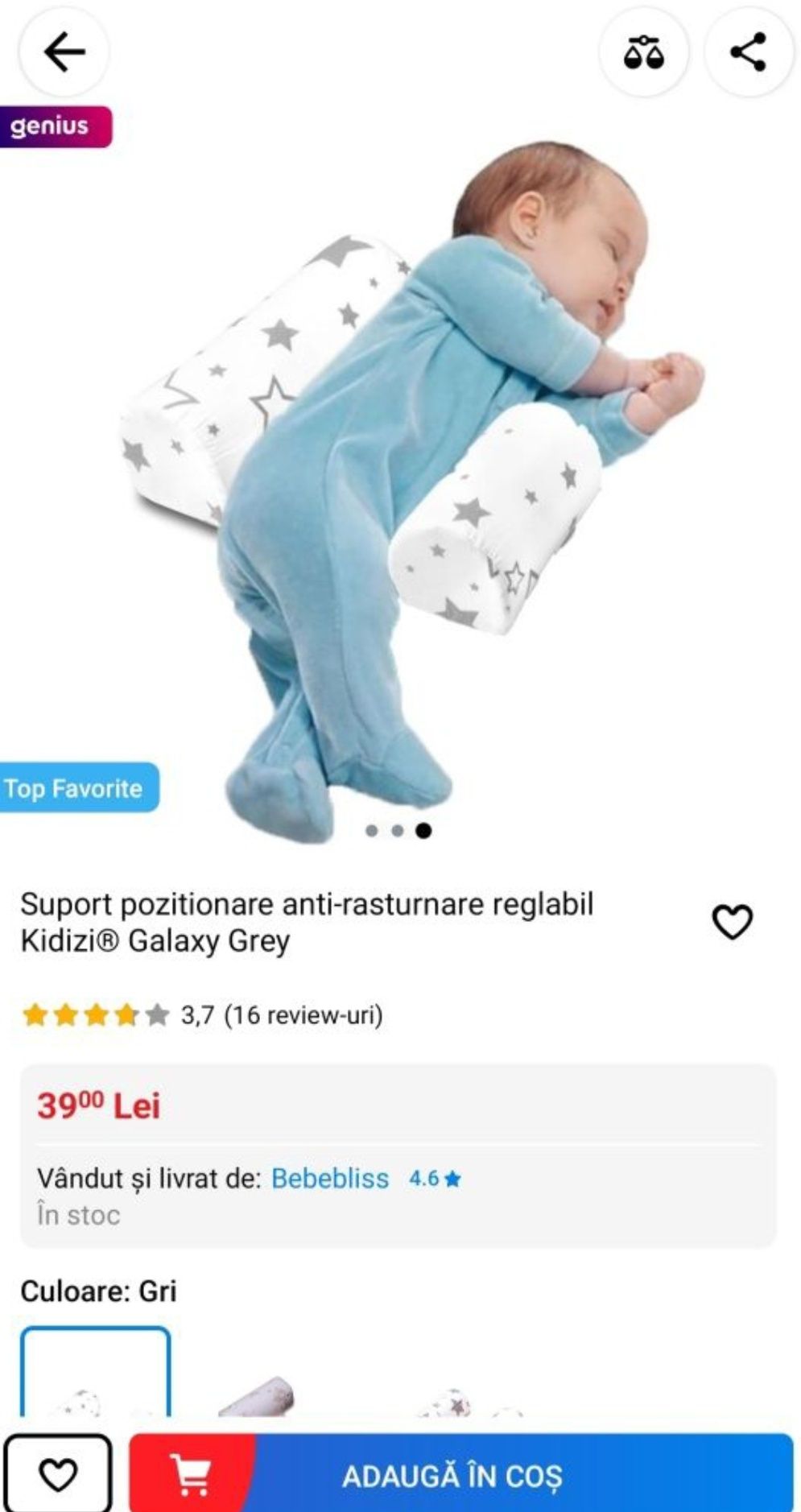 Suporturi antirasturnare bebelusi