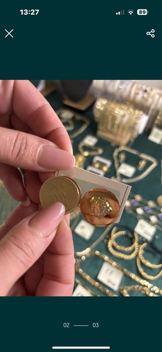 Inoxinoxidabil Placat cu aur de 14k rezistente la apă