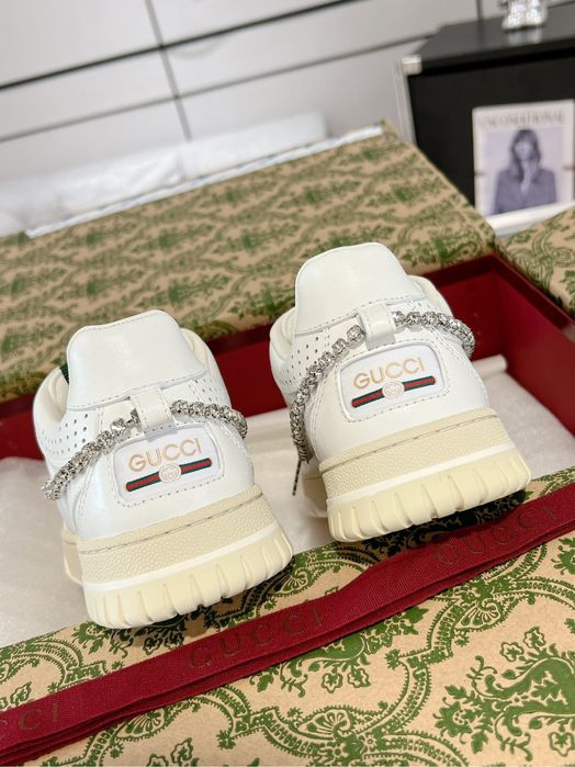 Дамски кец Gucci ,100%  естествена кожа