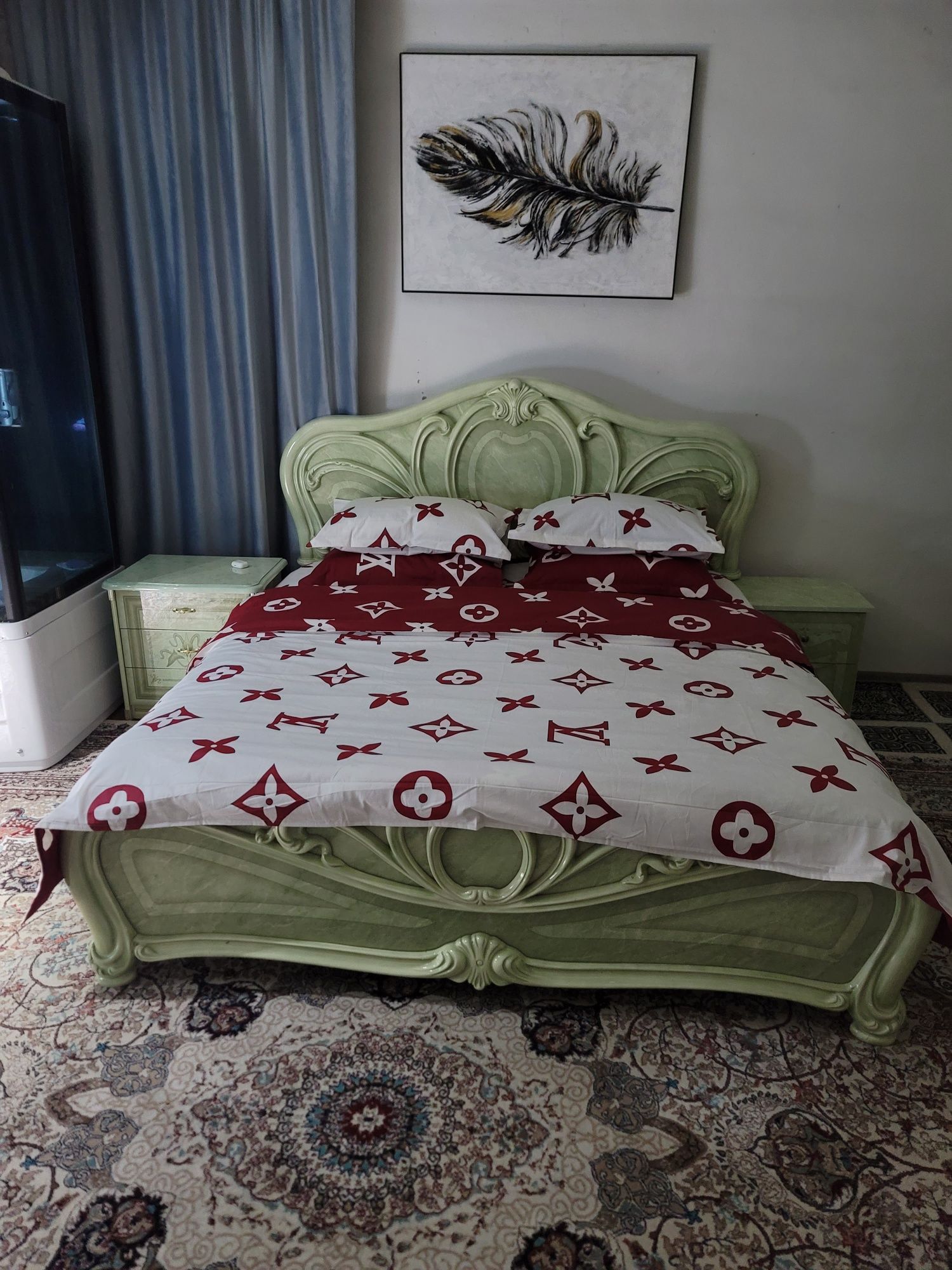 Divan mentol rang
