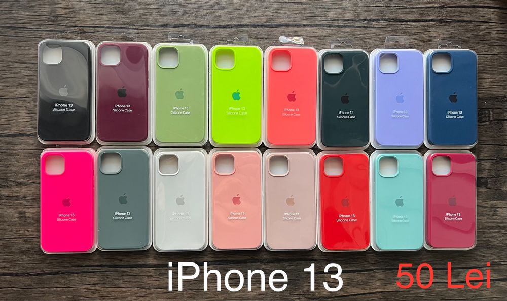 - Husa iPhone 13 / 13 Pro / 13 Pro max + folie de sticla Cadou 