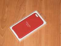 Apple iPhone 6 /6s Plus (MGQY2ZM/A) Bright Red , piele naturala rosie