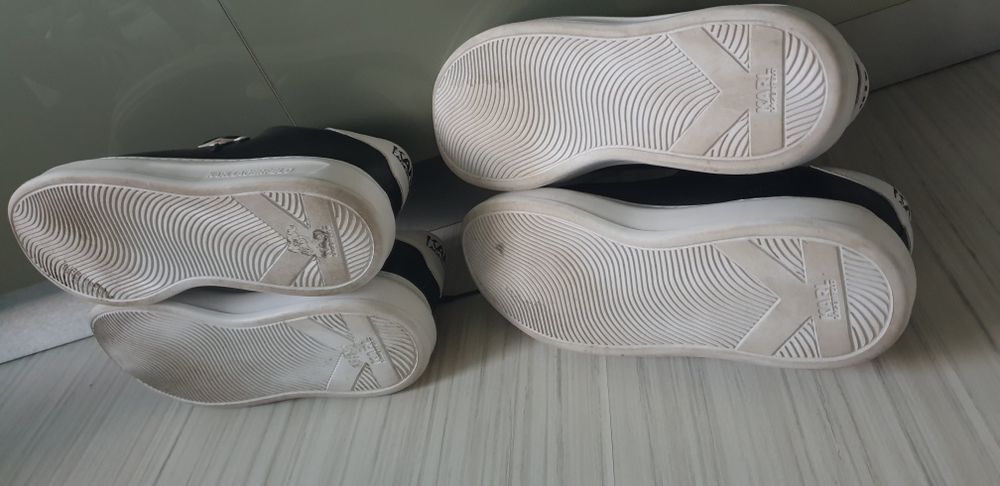 Karl Lagerfeld  45/29см - 44/28 ОРИГИНАЛ! Мъжки  / кецове/  ест. кожа