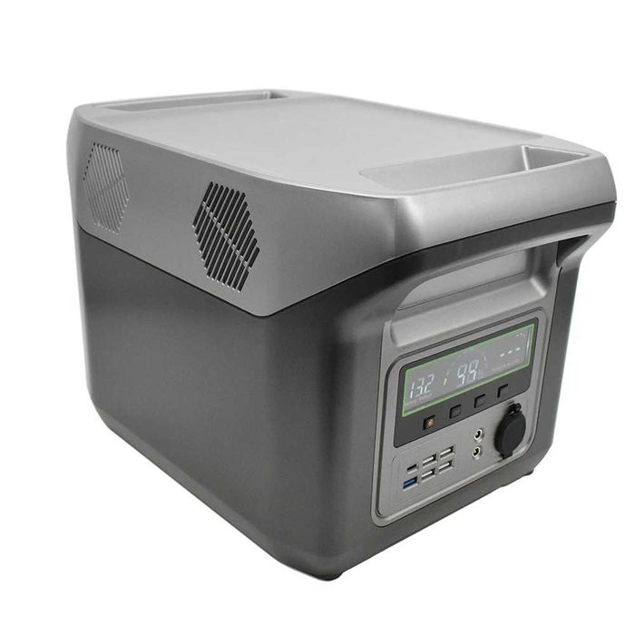 Промо Преносим Инвертор 1000w ВГРАДЕН МОЩЕН 120ah Lifepo4 акумулатор