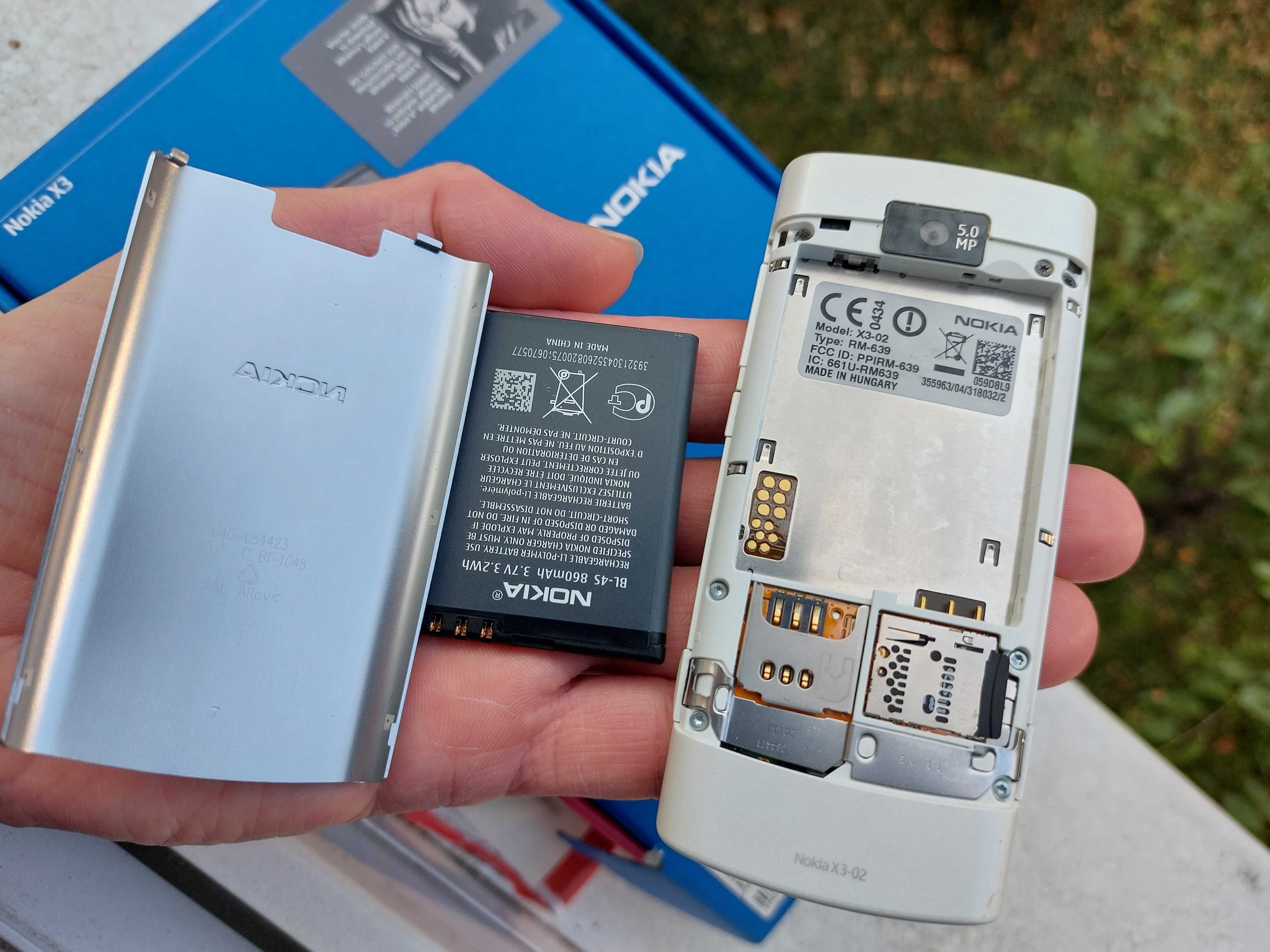 Nokia X3-02 original decodat cu doar 54 ore vorbite ca NOU la cutie