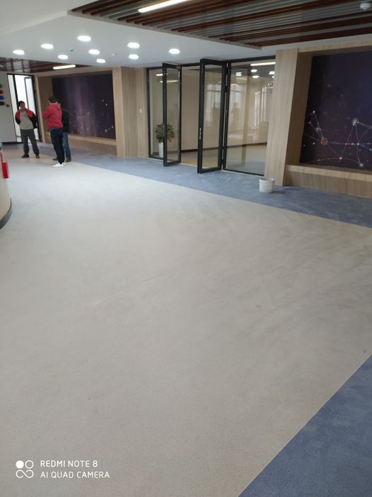 Линолеум в школах, офисах и больницах