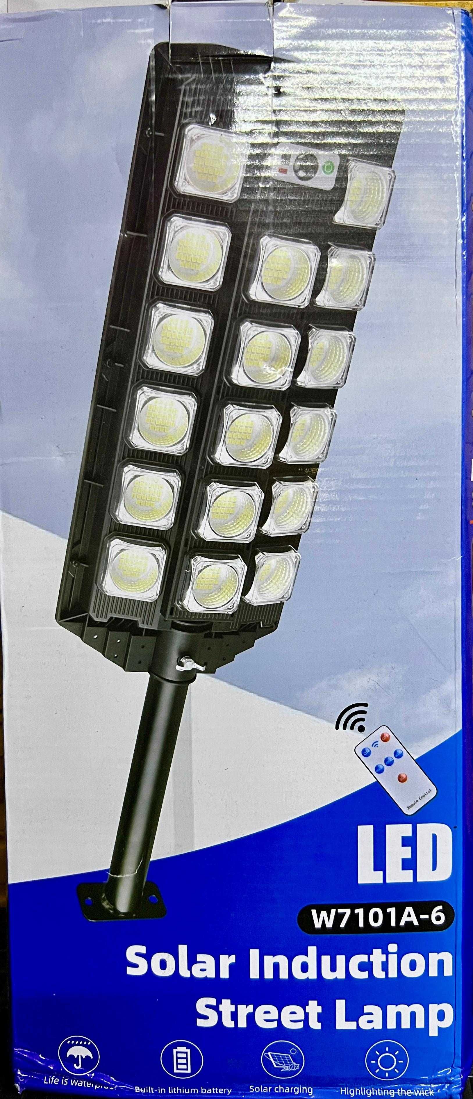 LAMPA SOLARA LED - W7101A-6 - Incarcare solara - Senzor de miscare