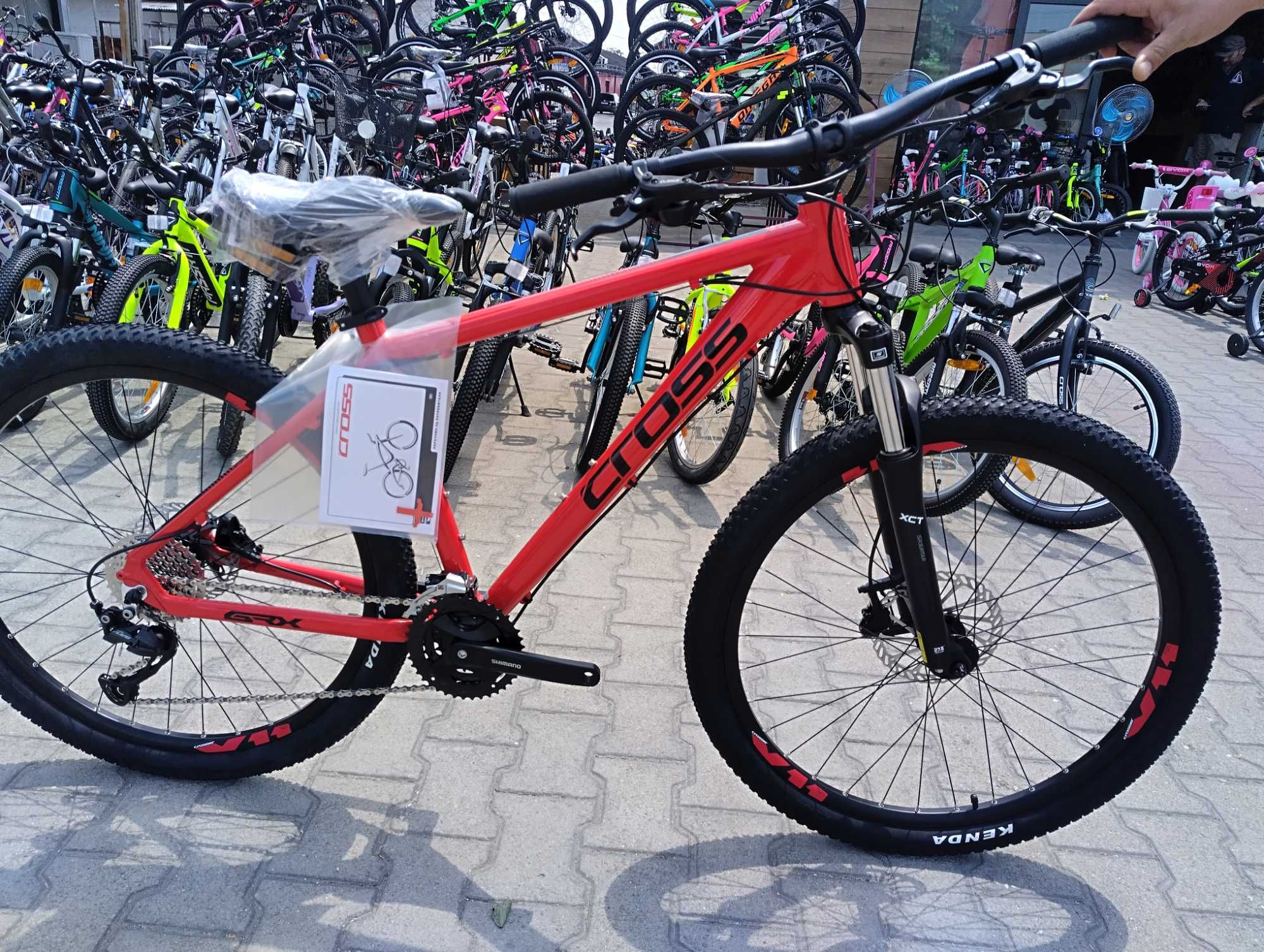 CROSS Велосипед 27.5" GRX 8 HDB M червен