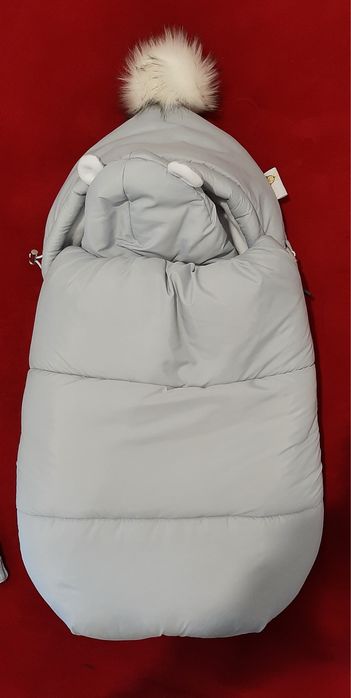 Конверт на выписку новорожденного (зимний конверт)