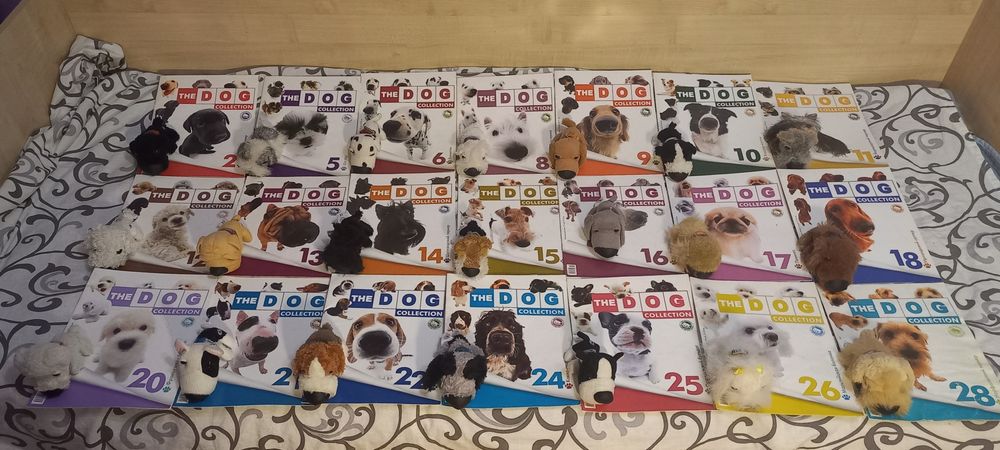 ПРОДАМ коллекционные журналы и игрушки The dog collection