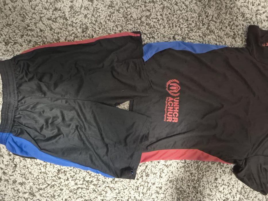 Barcelona kit negru rosu