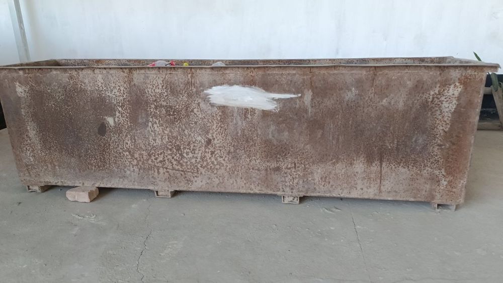 Temir idish vanna asotiladi