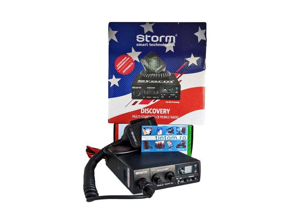 Statie Radio CB STORM Discovery IV * Editie noua 2026 * Autosquelch