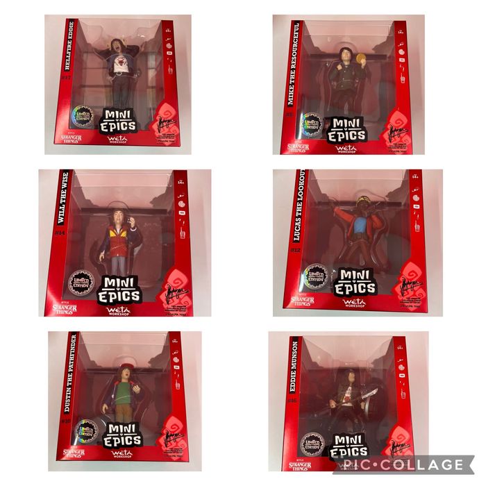 5 лв/ брой Stranger things Weta, Minix, Mcfarlane
