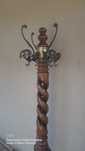 Cuier bronz  lemn