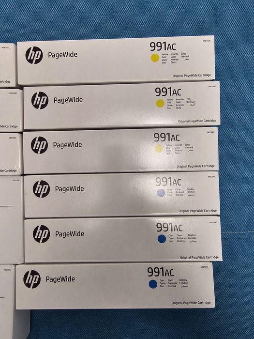 Cartușe cerneală HP Pagewide 991AC / 991XC / X4D19AC