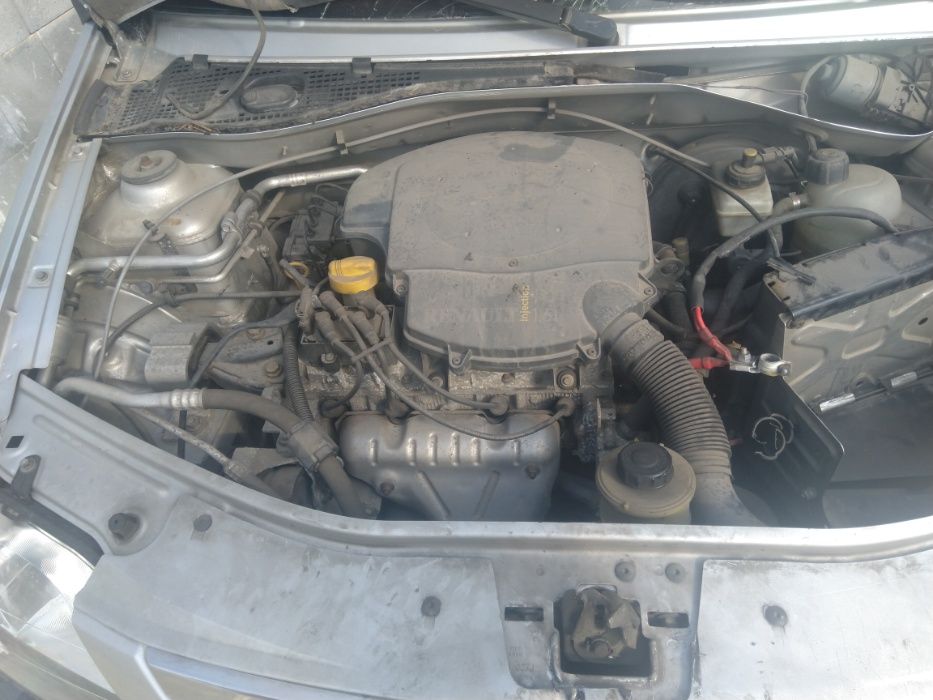 Instalatie piese compresor conducta radiator clima Dacia Logan
