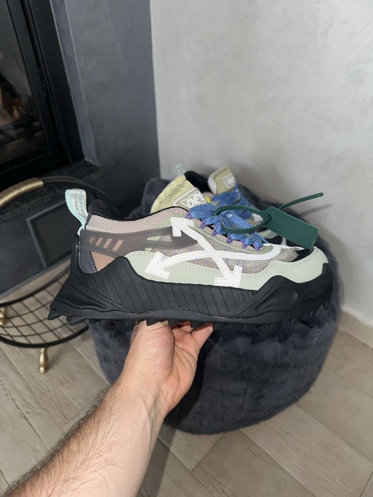 Off-White Odsy 1000 Green White Black