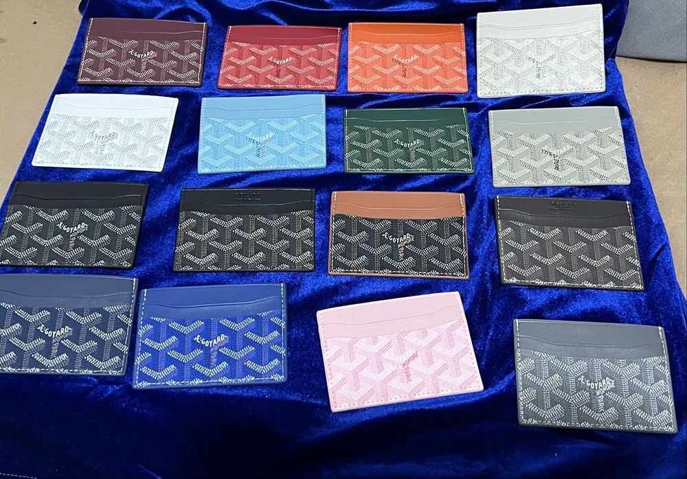 Cardholder goyard crem deschis portcard