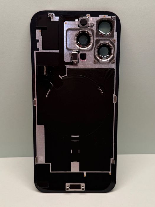 Sticla spate originală swap iPhone 16 Pro Max Black Negru