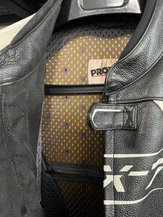 Kожен мото екип PROBIKER PRX- ,2 части 50-M,всички протектори