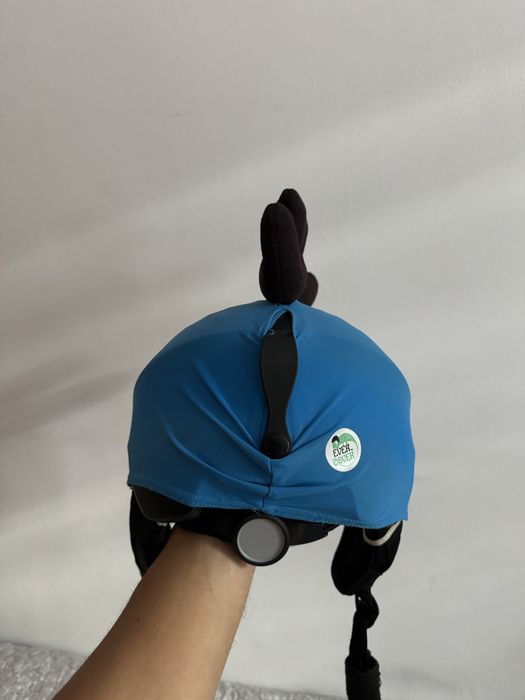 Husa Casca Ski Angry Birds Albastra