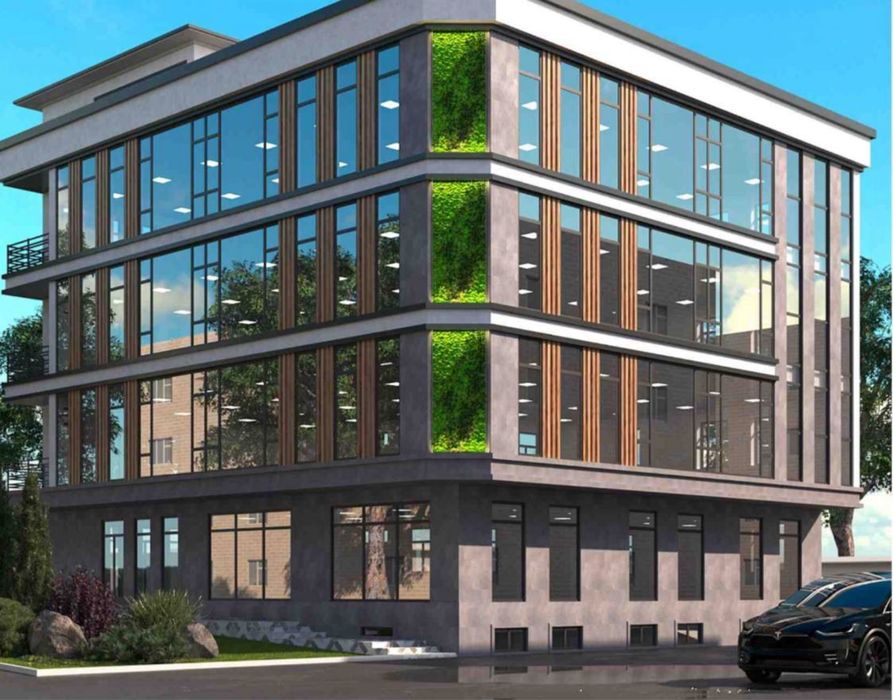 3.8 соток здания ор: МВД госпиталь 2000 кв.м 5 этаж коробка