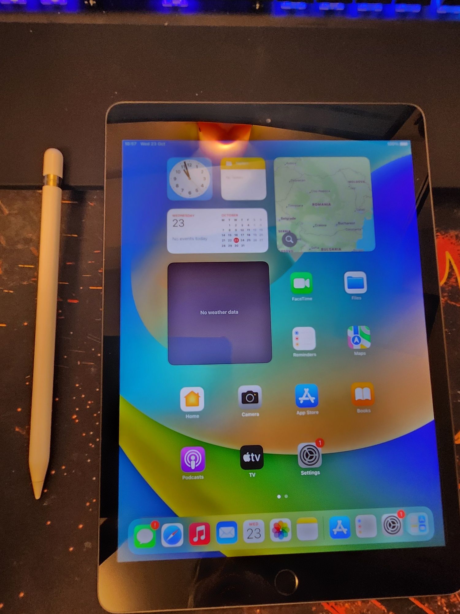 Apple IPad 8 (2020) 10.2" 128GB WiFi Space Gray + IPad Pencil Pro