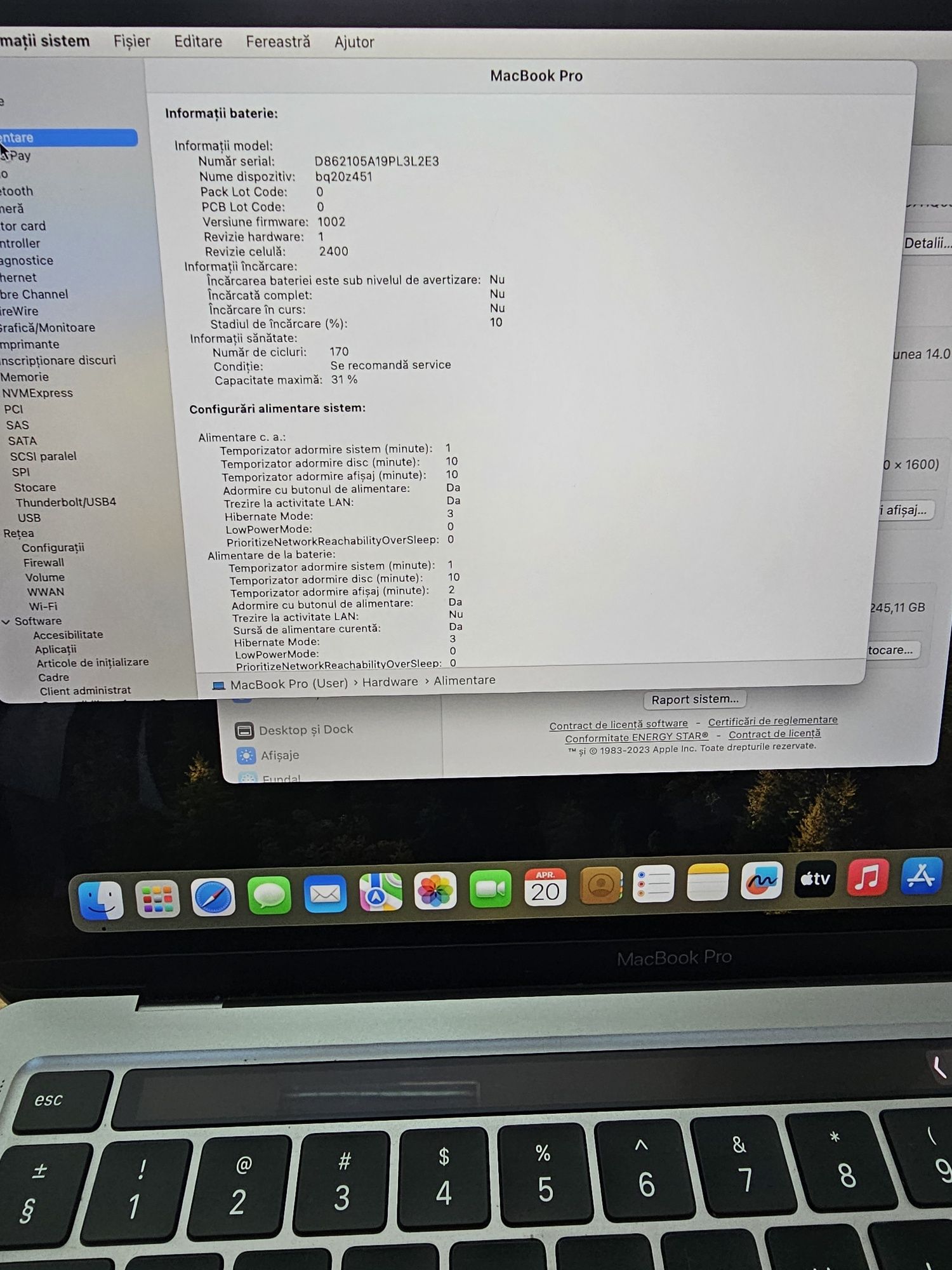 Macbook pro m1 2020 touchbar