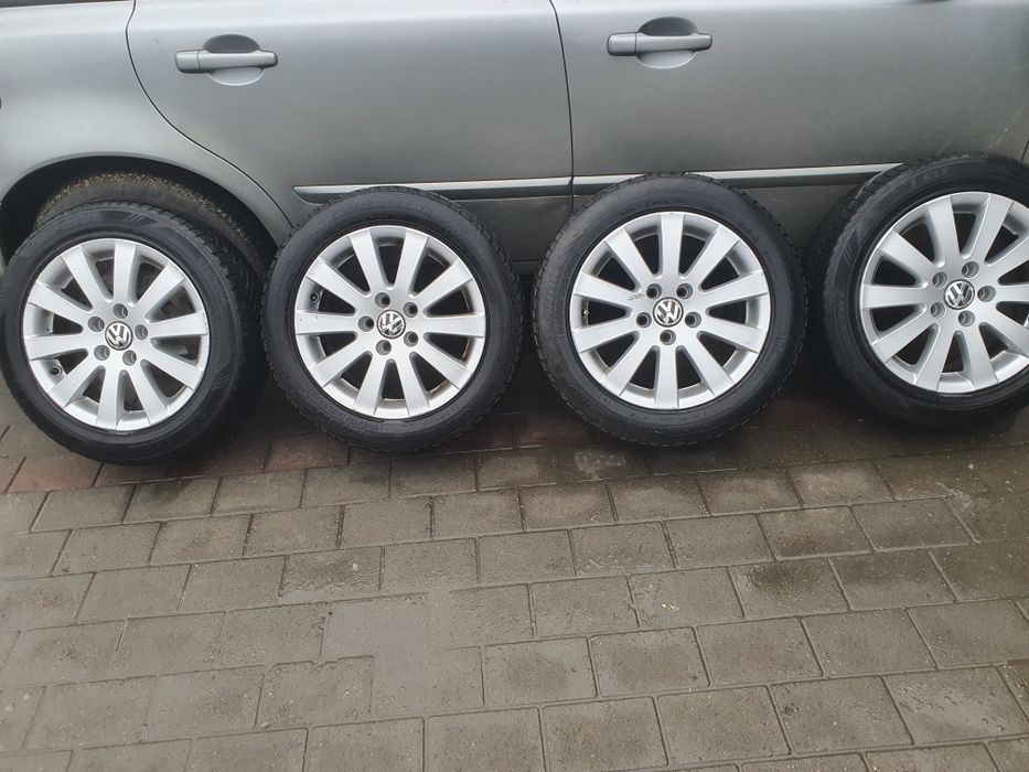 Jante aliaj originale cu anvelope de iarnă vw sau audi