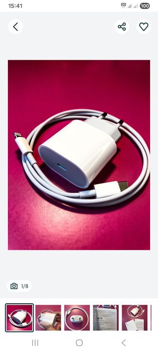 Айфон зарядка оригинал 5 тыс