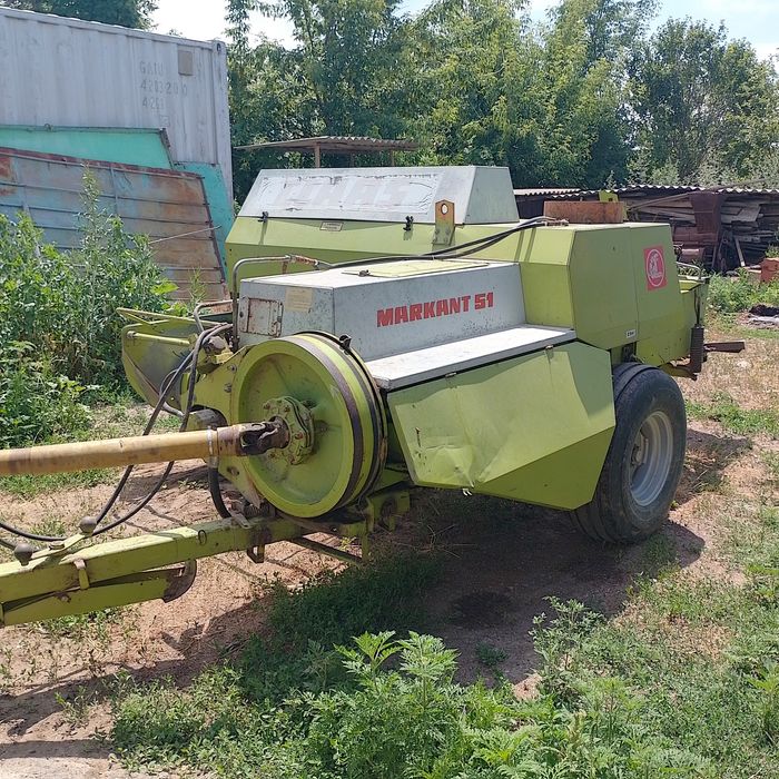 Пресс подборщик Claas