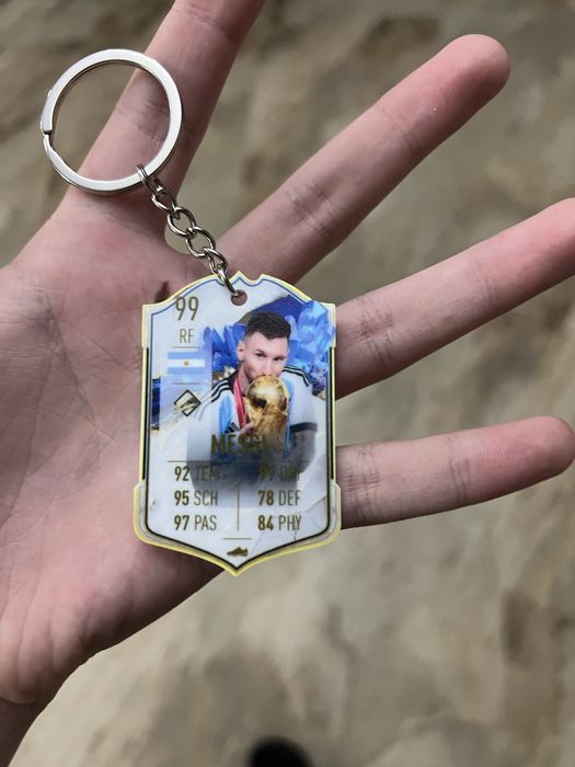 Breloc pentru cheie cu Messi